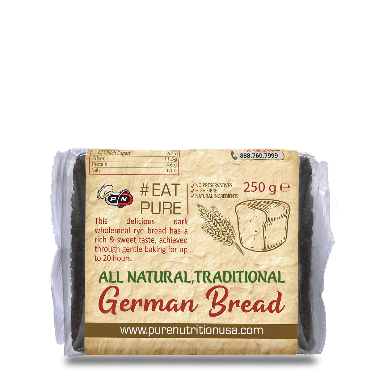 Традиционен немски хляб - 250 g - Feel You