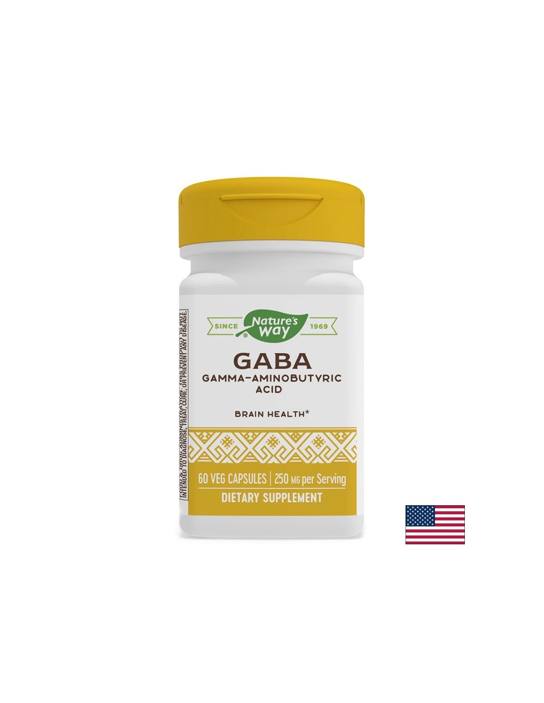 ГАБА – Спокоен сън и баланс на нервната система, 250 mg, 60 капсули - Feel You