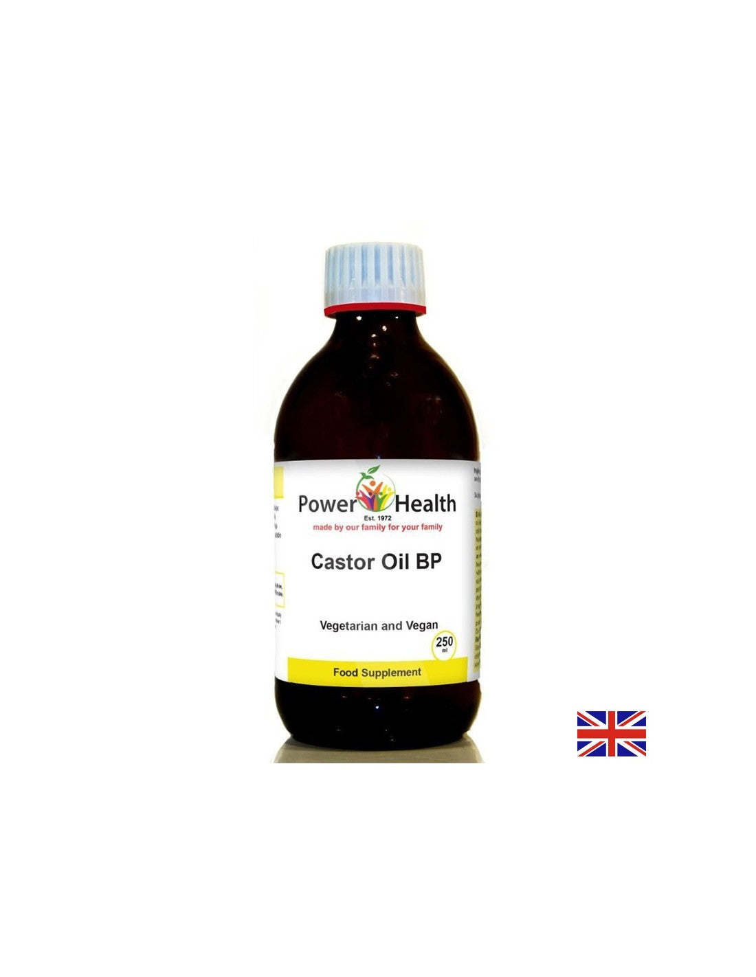 Коса и кожа - Студено пресовано рициново масло, 250 ml - Feel You