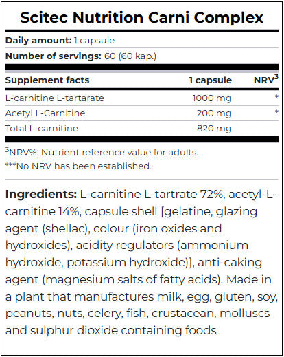 Carni Complex / 60 Caps