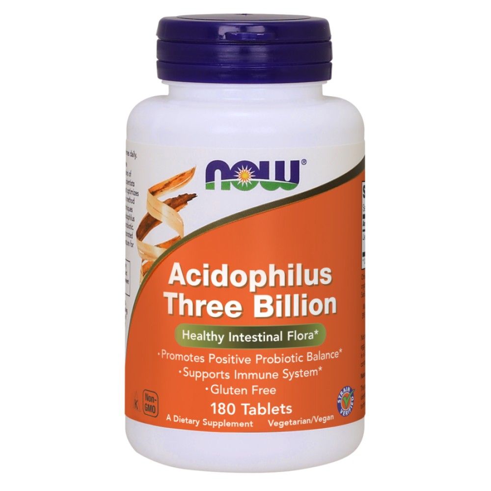 Acidophilus Three Billion - 180 Таблетки - Feel You