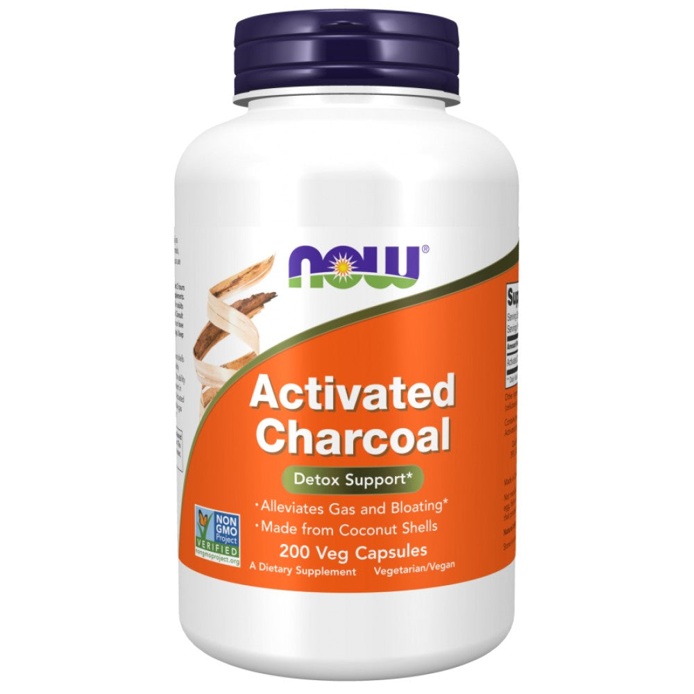 Activated Charcoal 280 mg - 200 капсули - Feel You