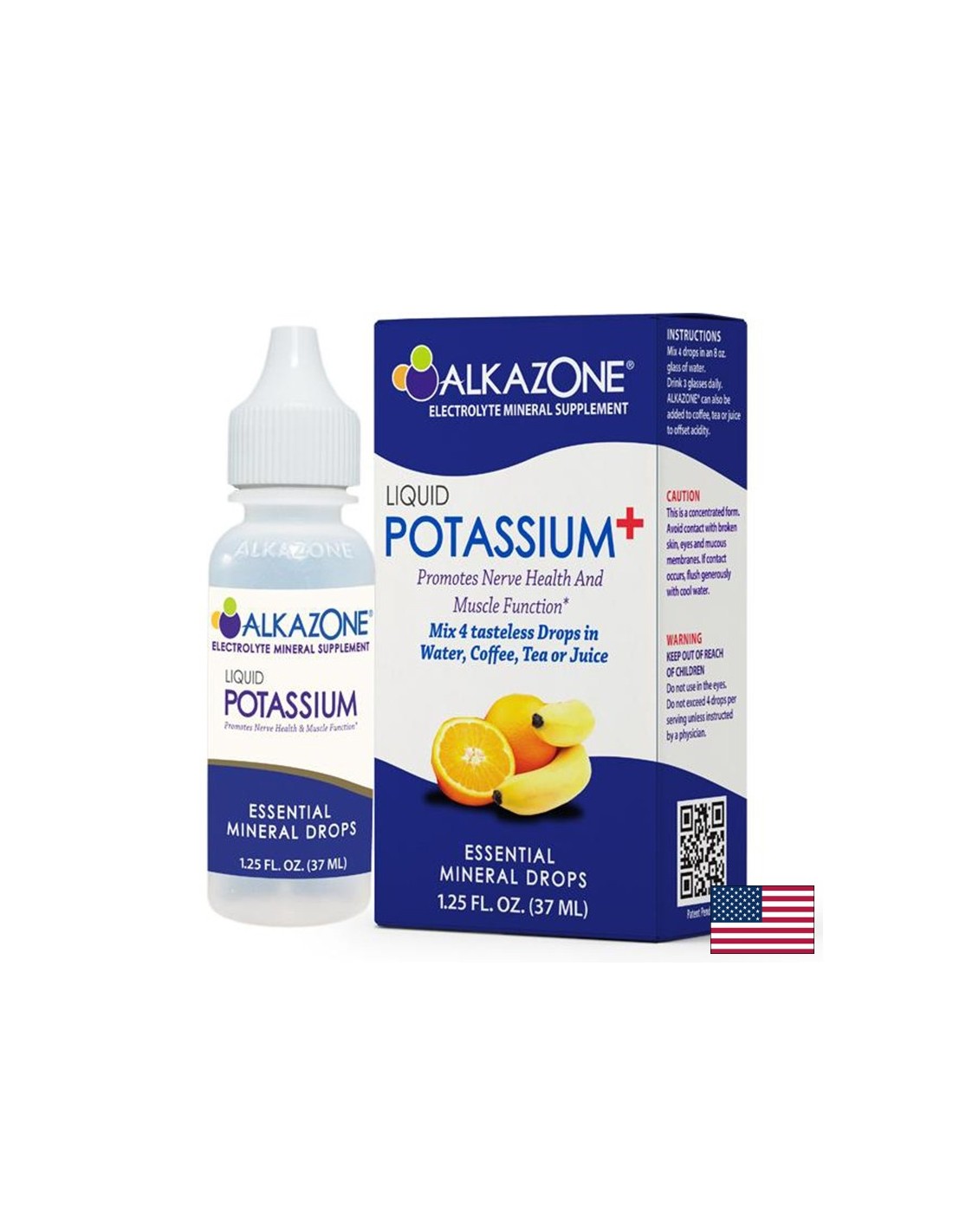 Калий – Алкален баланс и мускулна функция, 297 mg, 90 дози (капки) - Feel You