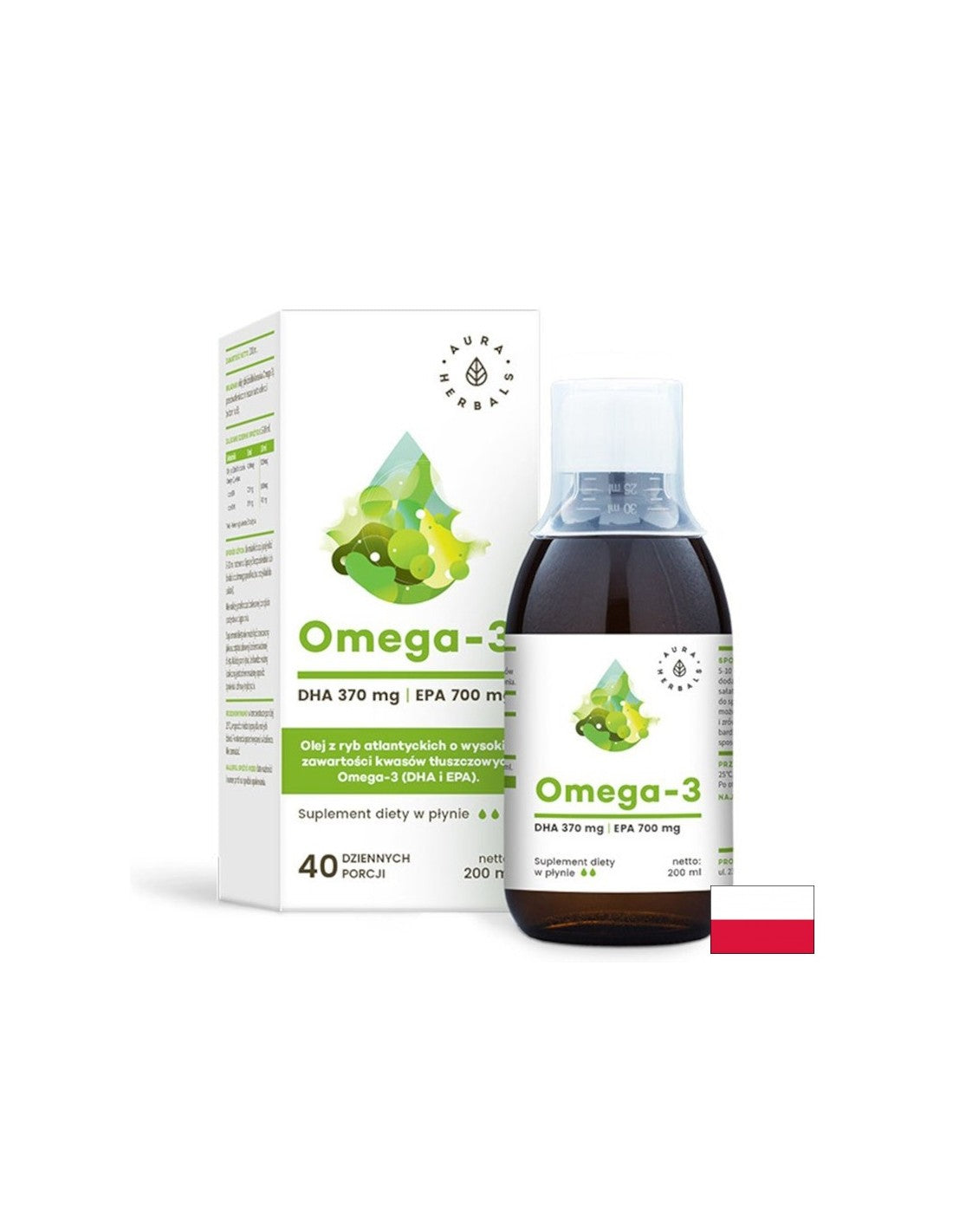 Омега-3 1400 mg EPA/ 740 mg DHA Здраво сърце, добра концентрация и ясно зрение 200 ml - Feel You