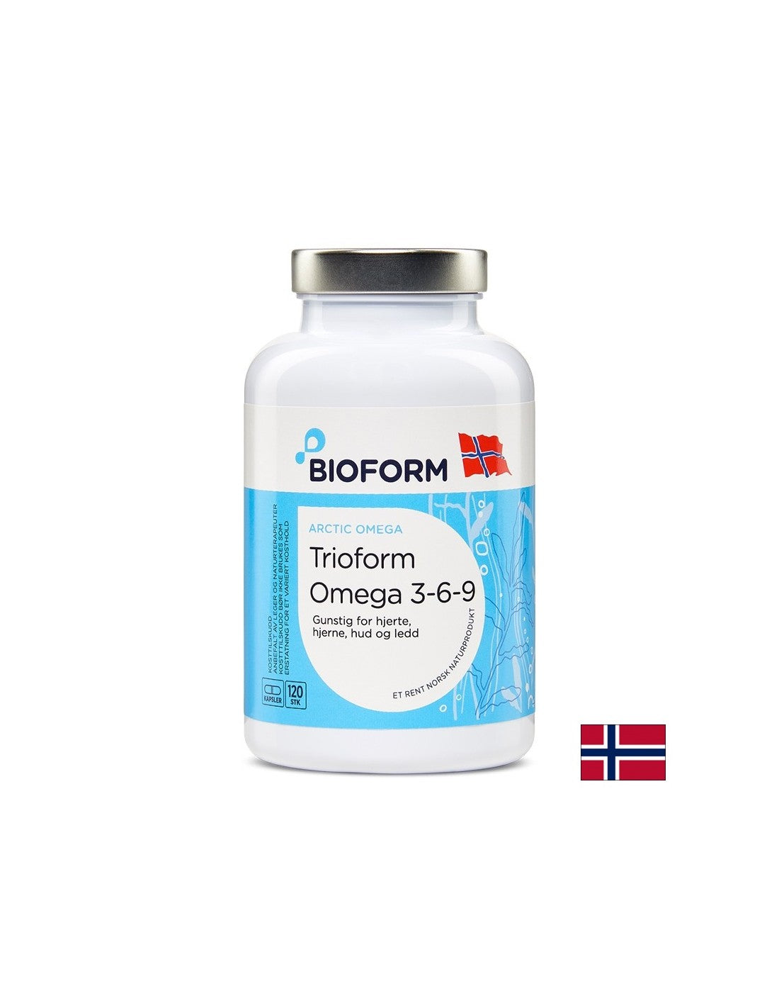 Омега 3-6-9 (oт рибено масло, норвежко тюленово масло и масло от вечерна иглика), 120 софтгел капсули - Feel You