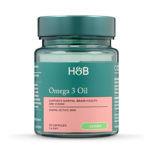 Омега 3 масло от водорасли (Algal Oil) 500мг 30 капсули, H&B - Feel You