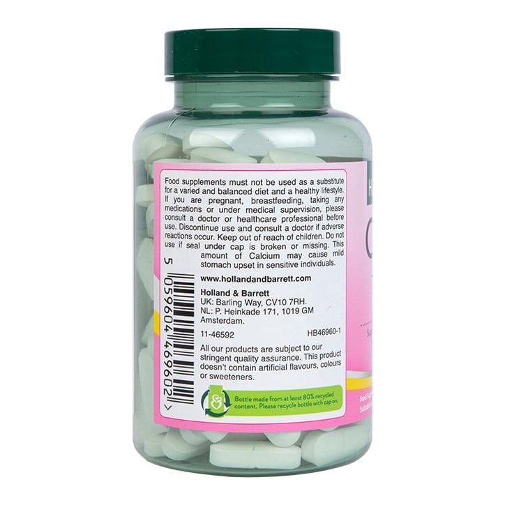 Калций магнезий и витамин Д3 Calcium, Magnesium & Vitamin D3 120 tablets, H&B - Feel You