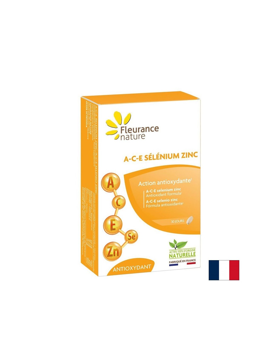 Силен имунитет - Витамини А, С, Е + Селен и Цинк, 30 таблетки - Feel You