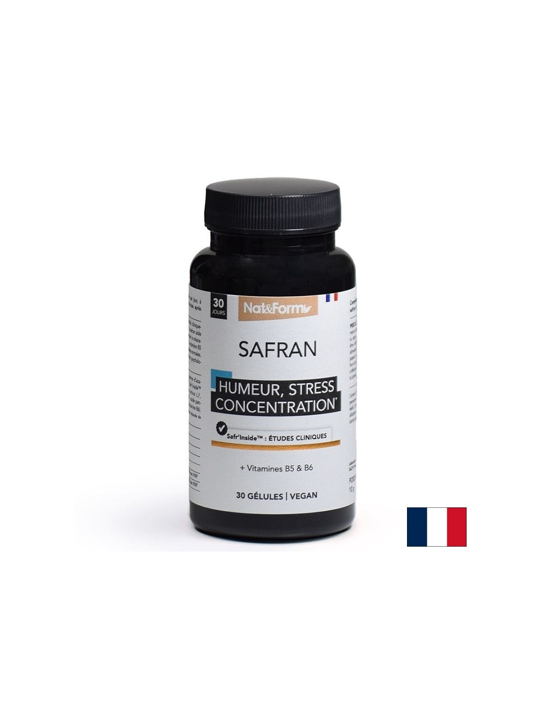 Шафран 30 mg + Витамин B5 и B6 – Емоционален баланс и спокойствие, 30 капсули - Feel You