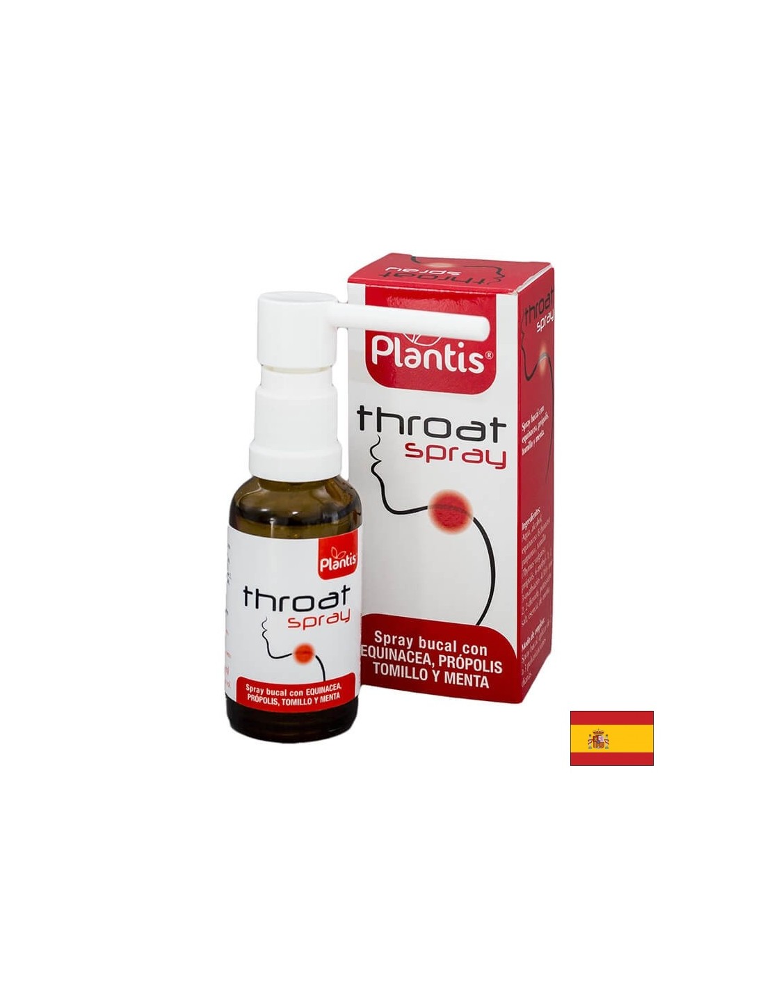 Спрей за гърло с ехинацея, прополис и мащерка – При дразнене, болка и възпалено гърло, 30 ml - Feel You