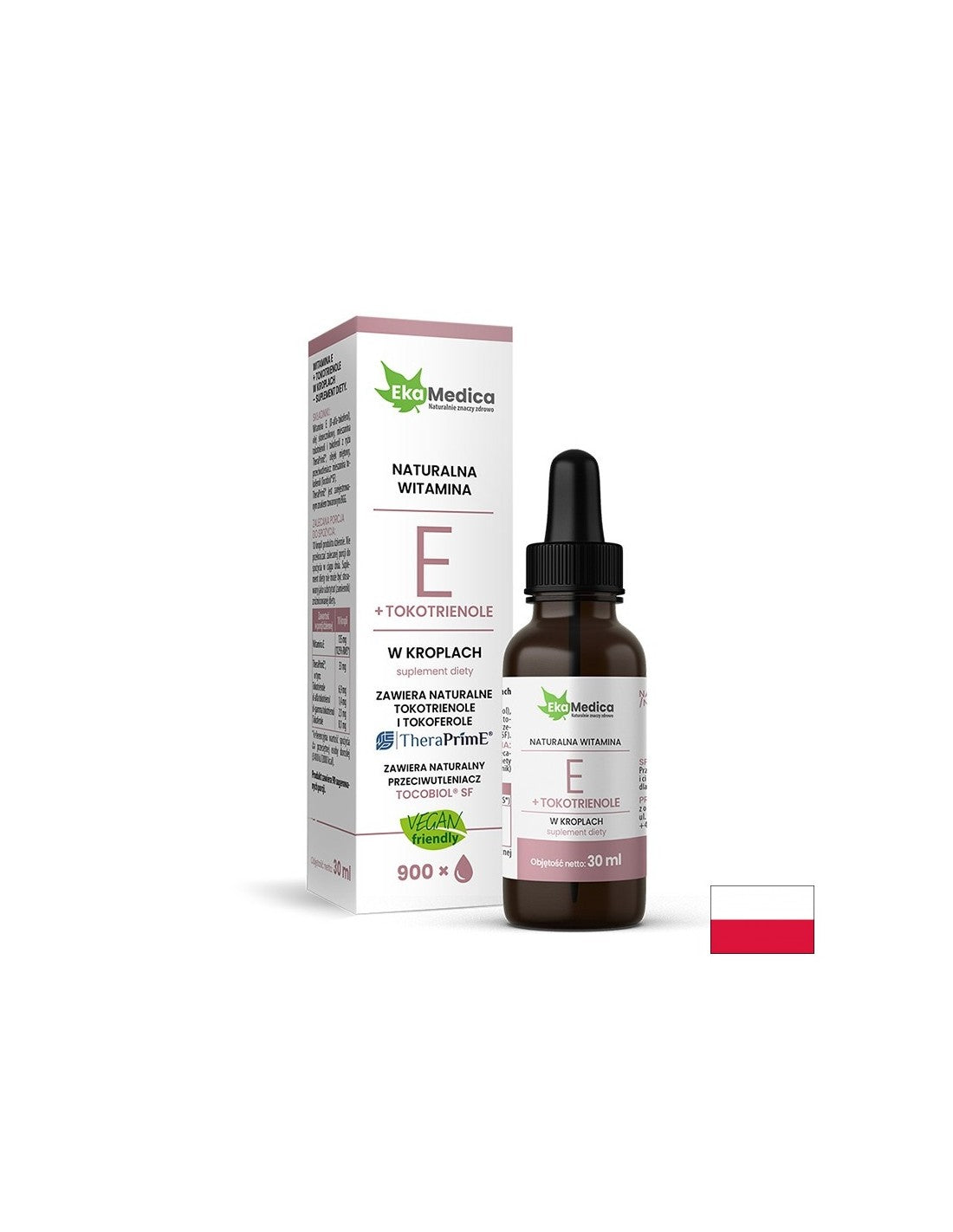 Антиоксидант - Витамин Е капки, 30 ml EkaMedica - Feel You