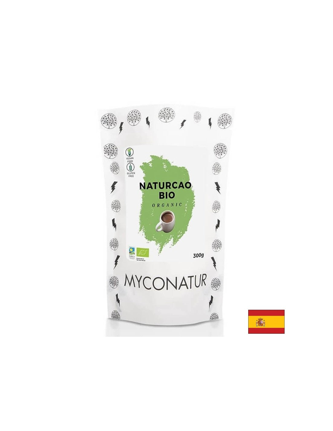 Натурално какао с кокосова захар, Био, 300 g прах - Feel You