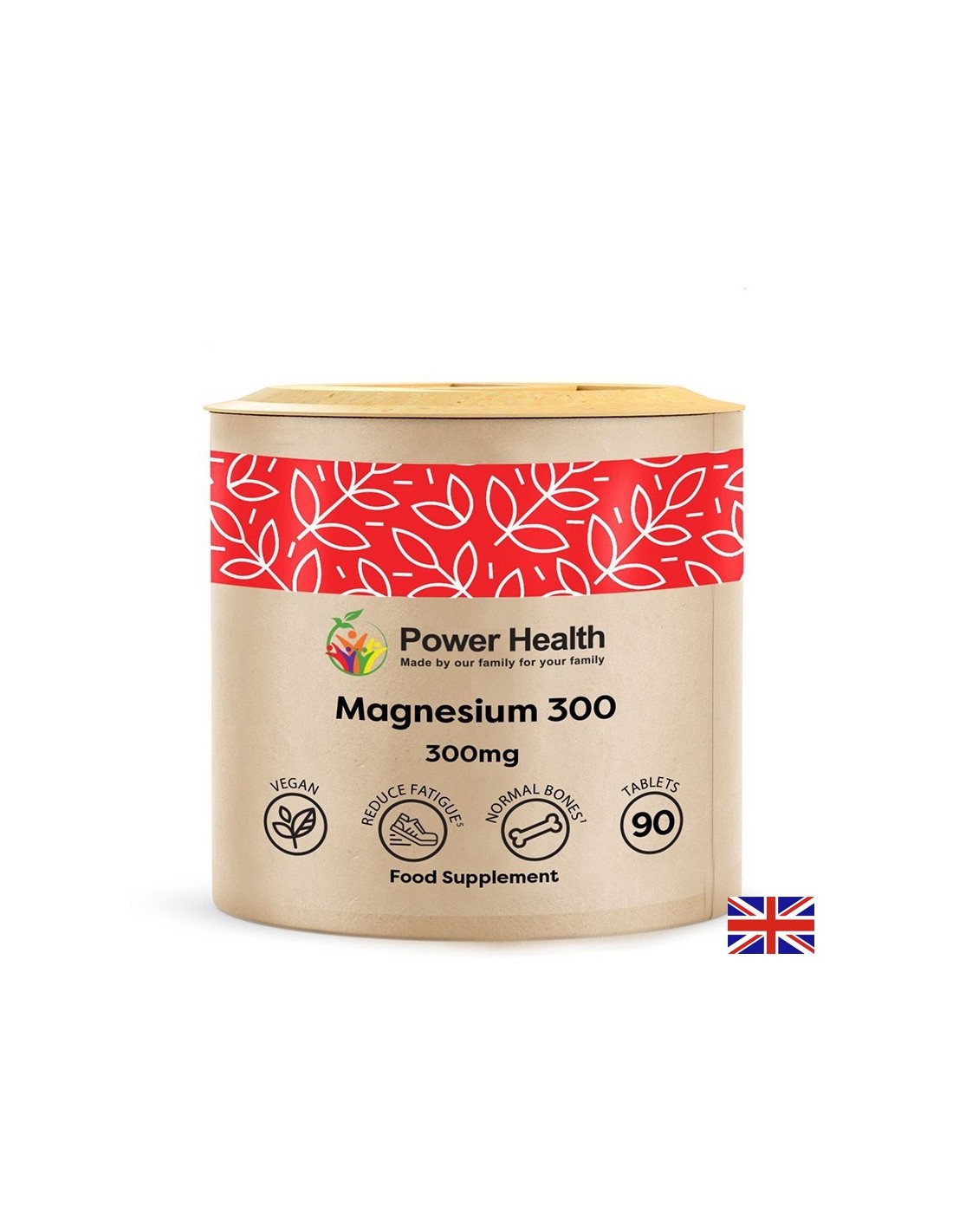 Мускулна и нервна система - Магнезий (оксид), 300 mg х 90 таблетки - Feel You