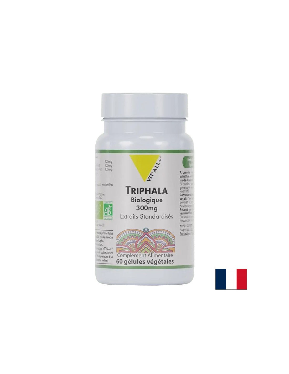 Добро храносмилане и детоксикация - Трифала БИО, 300 mg x 60 капсули - Feel You