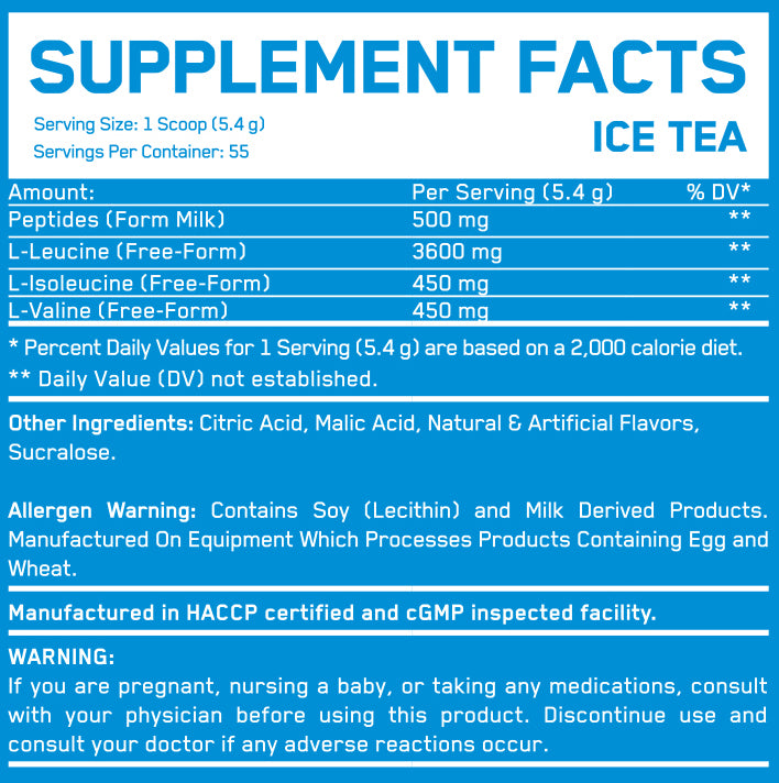 BCAA 8:1:1 - 0.300 KG - Feel You