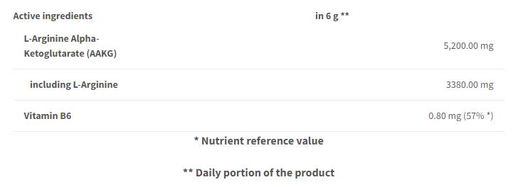 AAKG Powder | with Vitamin B6 - 240 грама - Feel You