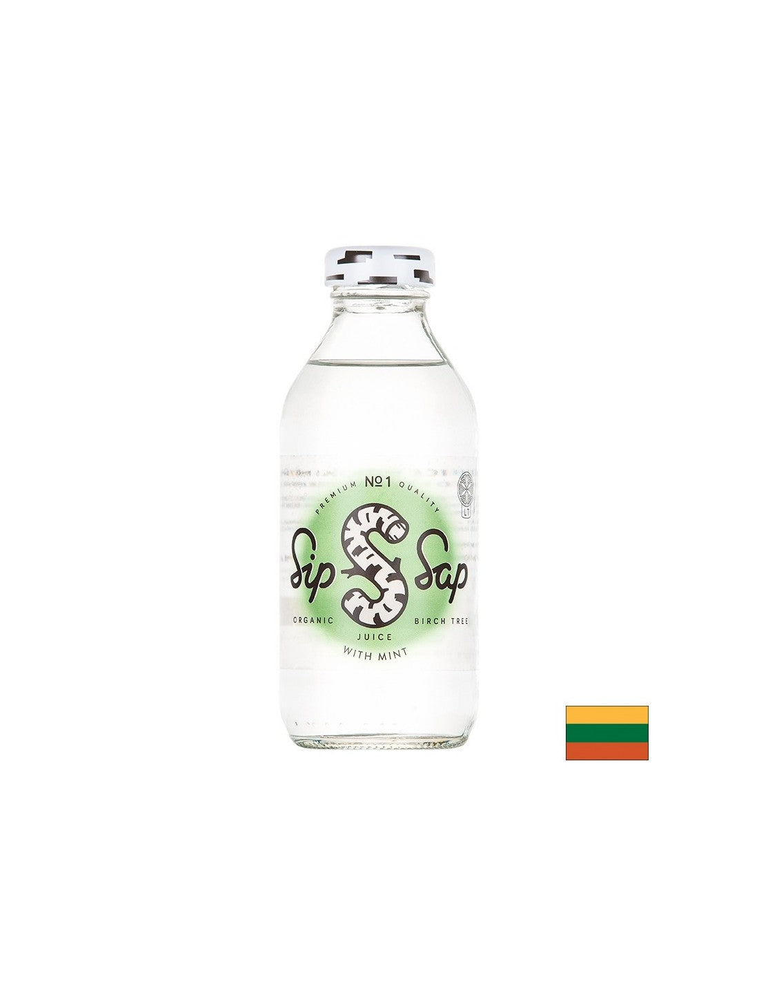 Детоксикация и тонус - Био брезов сок с вкус на мента, 330 ml - Feel You