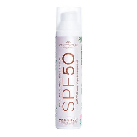 Cocosolis Natural Sunscreen Lotion Spf50 100ml - Feel You