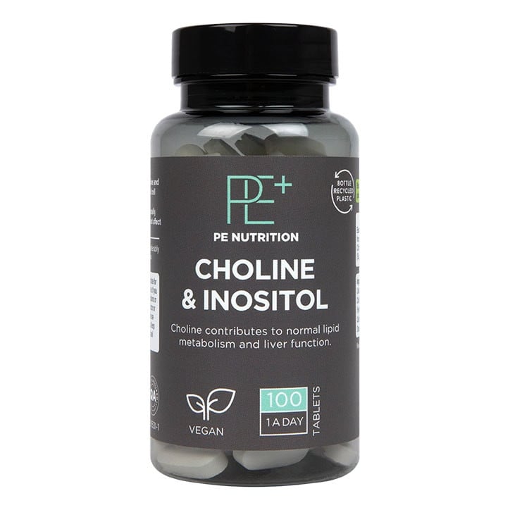 Холин и Инозитол (Витамин В4 + В8) (Choline Inositol) 100 таблетки, H&B - Feel You