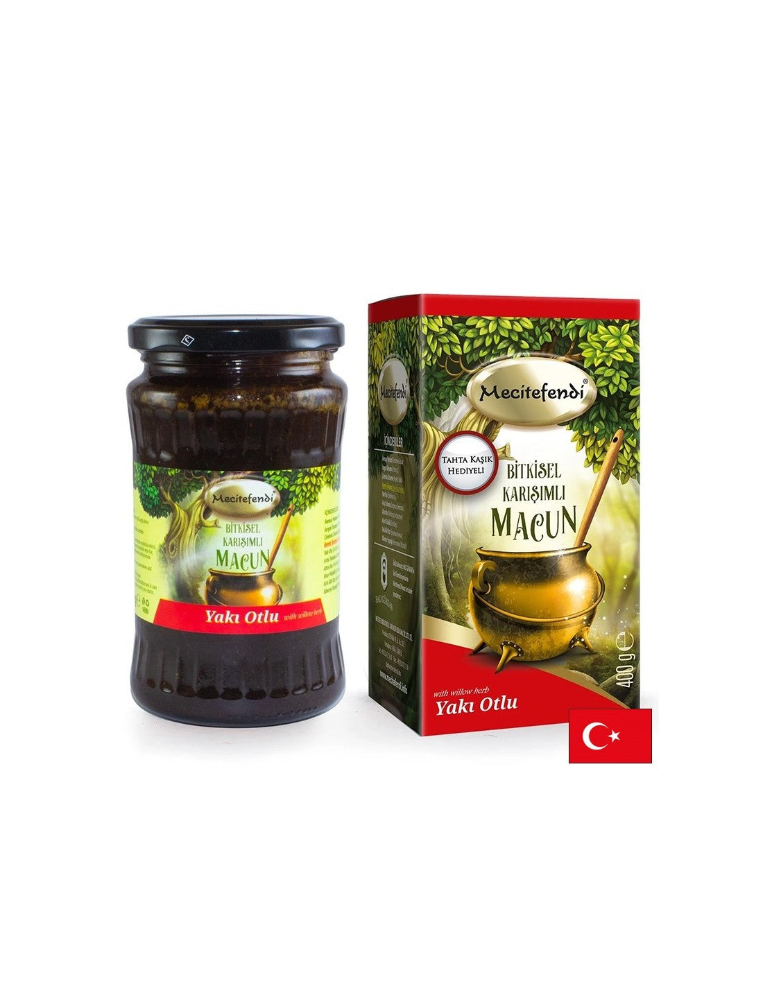 Билкова паста с върбовка – диуретик, уроинфекции, 400 g - Feel You