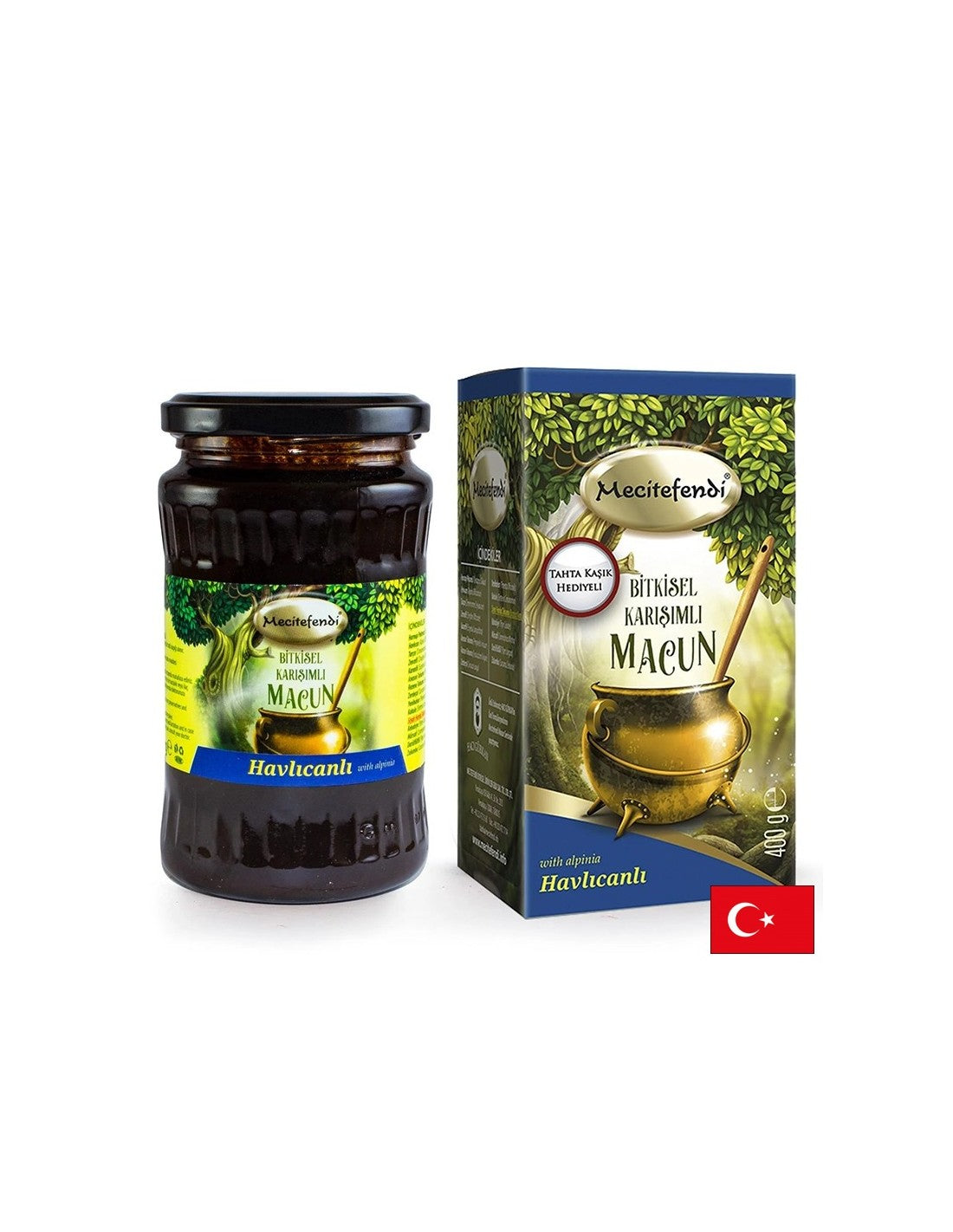 Билкова паста с рожков и галангал – Стомашно и метаболитно здраве, 400 g - Feel You