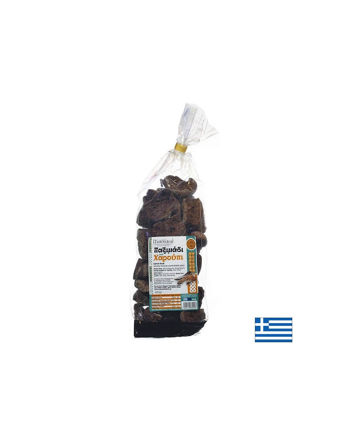 Сухари от рожков (Крит), 400 g - Feel You