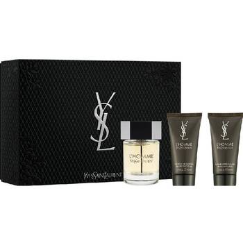 Yves Saint Laurent - L'Homme Gift Set EDT 100 ml After Shave Balm L'Homme 50 ml shower gel and L'Homme 50 ml - 100ml