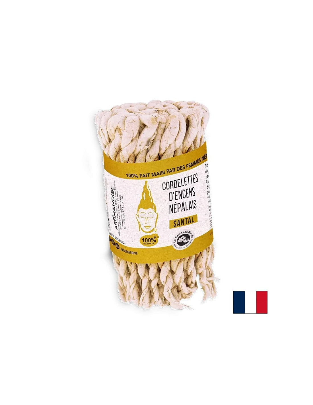 Непалски въжета за горене - Сандалово дърво, 42 бр. - Feel You