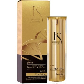 Fytofontana Stem Cells - DNA revitalizing Skin Renewal With Stem Cells Emulsion SPF 25 - Emulsions stem cells for skin renewal and revitalization DNA - 30ml