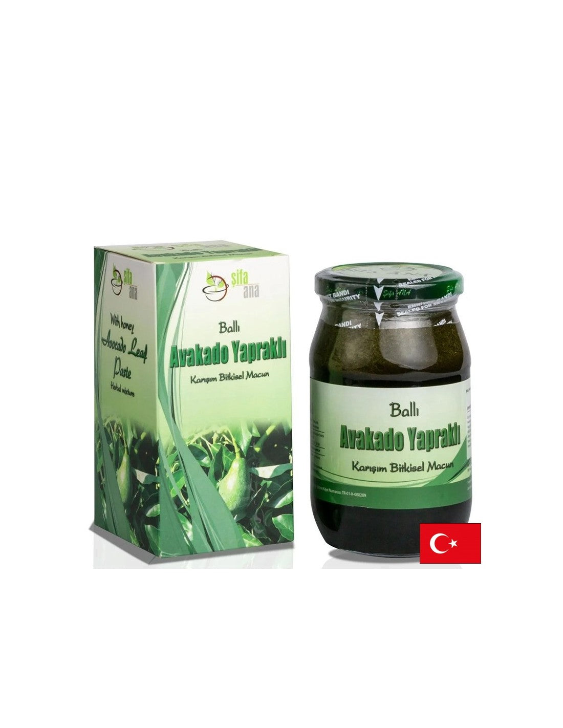 Билкова паста с листа от авокадо и пчелен мед – Имунитет и подкрепа при настинка и грип, 460 g - Feel You