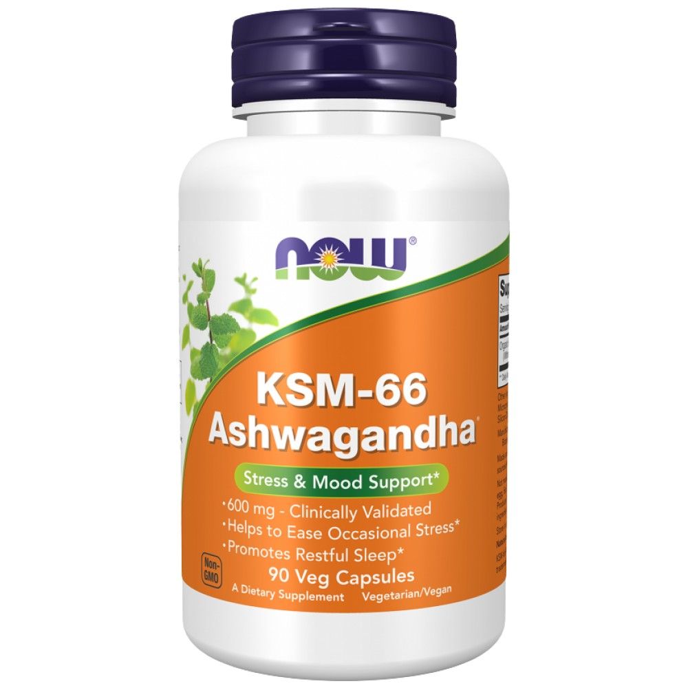 KSM-66 Ashwagandha® 600 mg - 90 капсули - Feel You