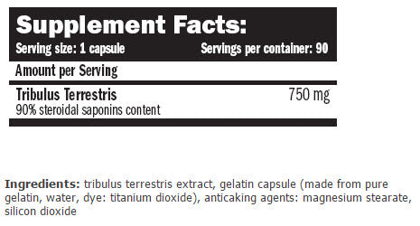 TribuLyn Max 90% / 750 mg / 90 Caps