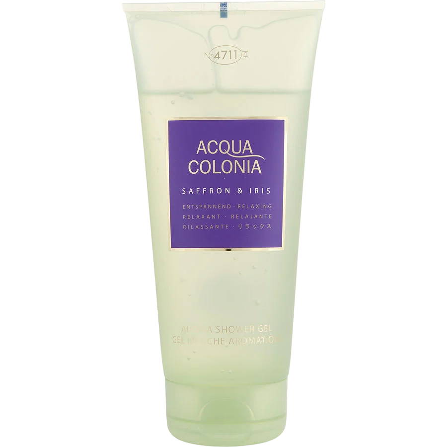 4711, Acqua Colonia, Colonia Saffron & Iris, Hydrating, Shower Gel, All Skin Types, 200 ml - Feel You