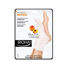 Iroha - ( Repair Foot Mask Socks Peach) 2 x 9 ml - 9ml
