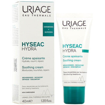 Uriage - Regenerative and moisturizing skin cream for dry and irritated acne treatment Hyséac ( Hydra Soothing Cream ) 40 ml - 40ml