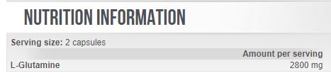 Mega Glutamine / 120 Caps - Feel You