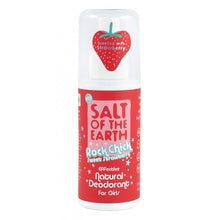 Salt-Of-The-Earth - Natural Deodorant Spray Rock Chick Sweet Strawberry ( Natura l Deodorant) 100 ml - 100ml