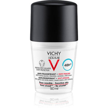 Vichy - Homme 48h Antiperspirant - Antiperspirant roll-on - 50ml