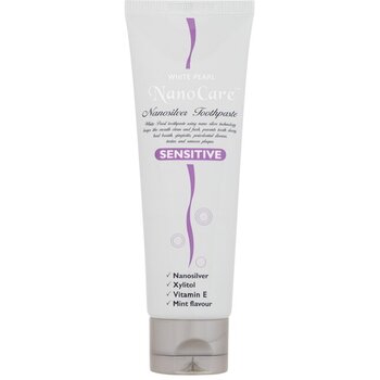 VitalCare - ( White Pearl Nano Care Silver Sensitiv e Toothpaste) 100 g - 100.0g