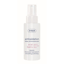 Ziaja - Cleansing Serum for Face and Neck Acai Berry (Express Face and Neck Serum) 50 ml - 50ml