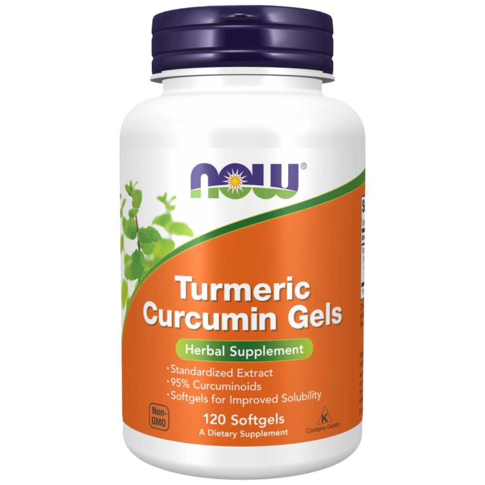 Turmeric Curcumin Softgels 475 mg - 60 Гел капсули - Feel You
