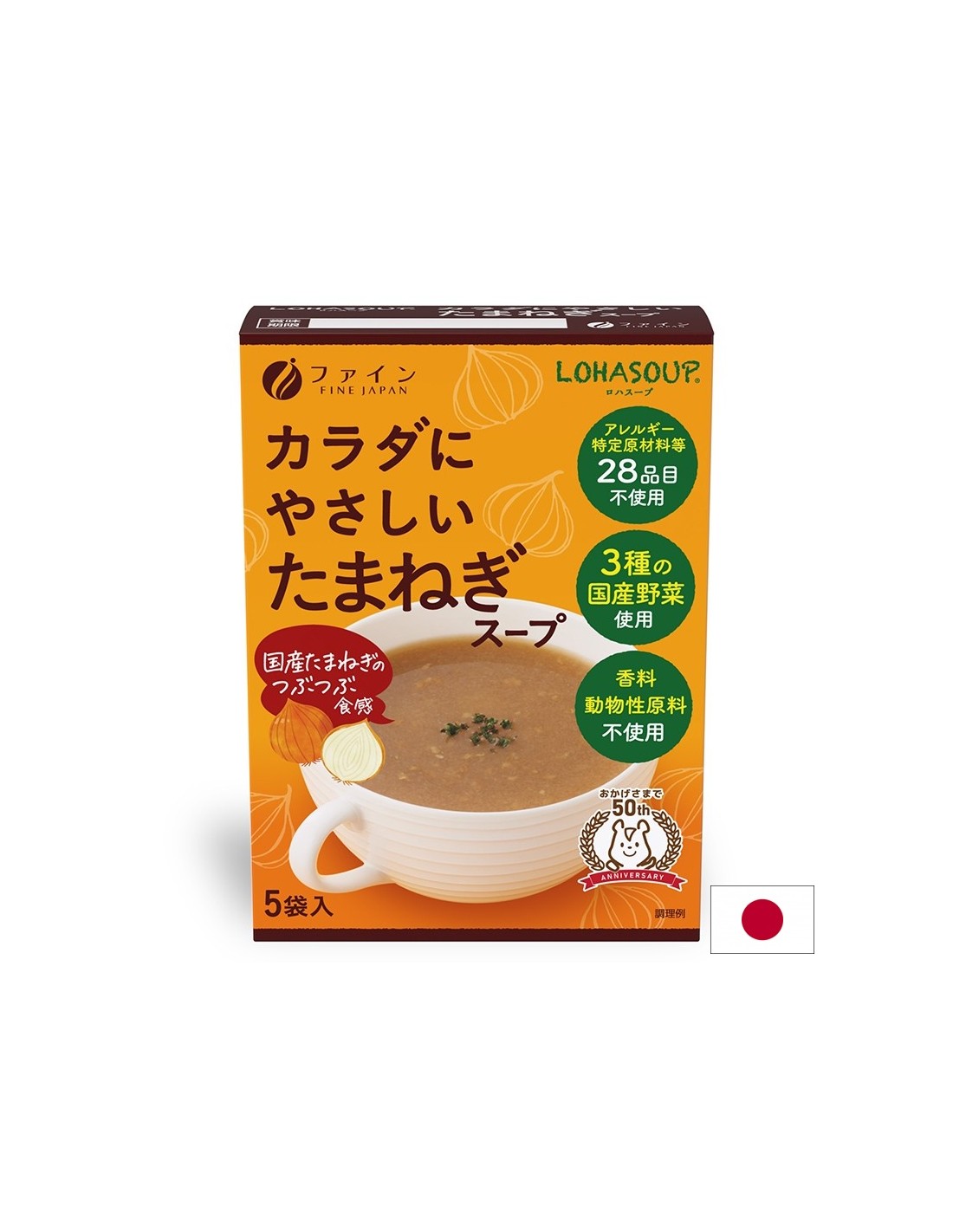 Японска лучена супа, 5 пакетчета - Feel You