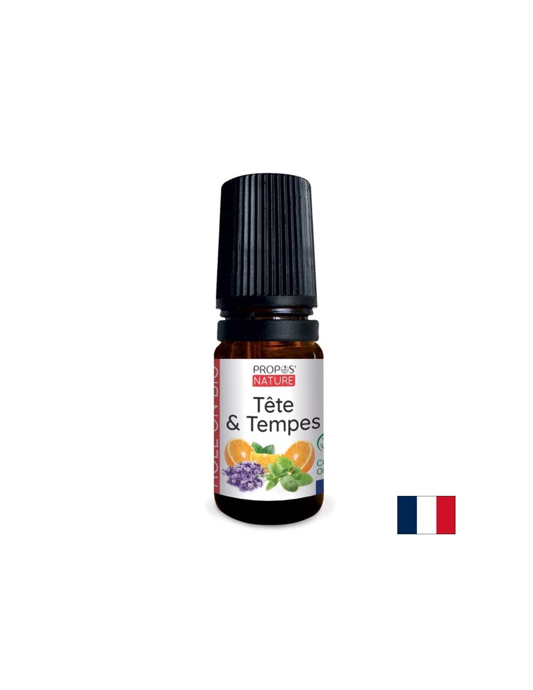 Успокояващ рол-он очи и слепоочия с етерични масла, БИО, 5 ml - Feel You