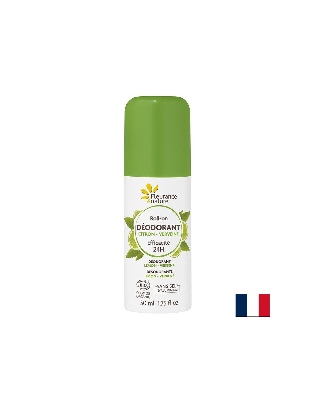 Рол он дезодорант с лимон и върбинка, 50 ml Fleurance Nature - Feel You