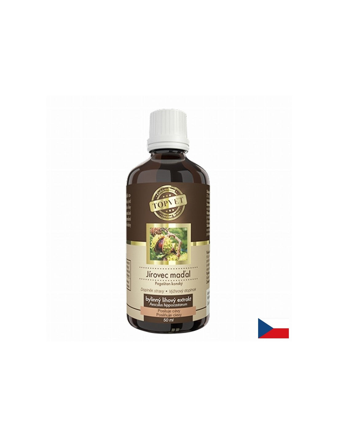 Кръвообращение, разширени вени - Див конски кестен, 50 ml тинктура - Feel You