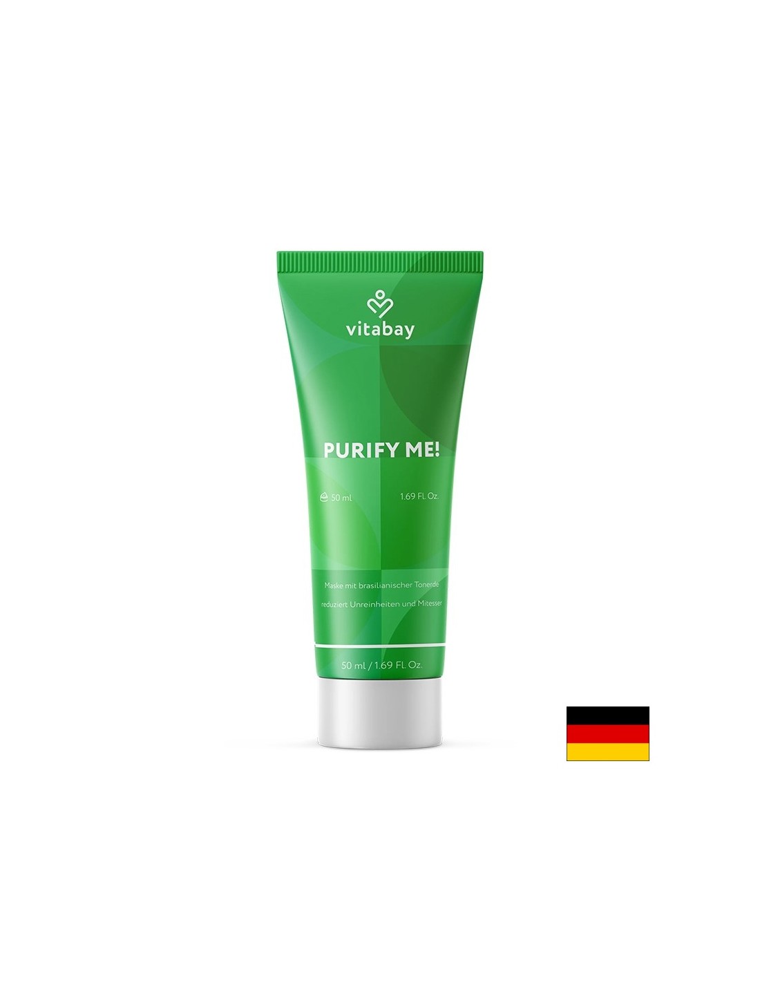 Маска за лице с бразилска глина и ниацинамид – Почистване и матиране, 50 ml - Feel You