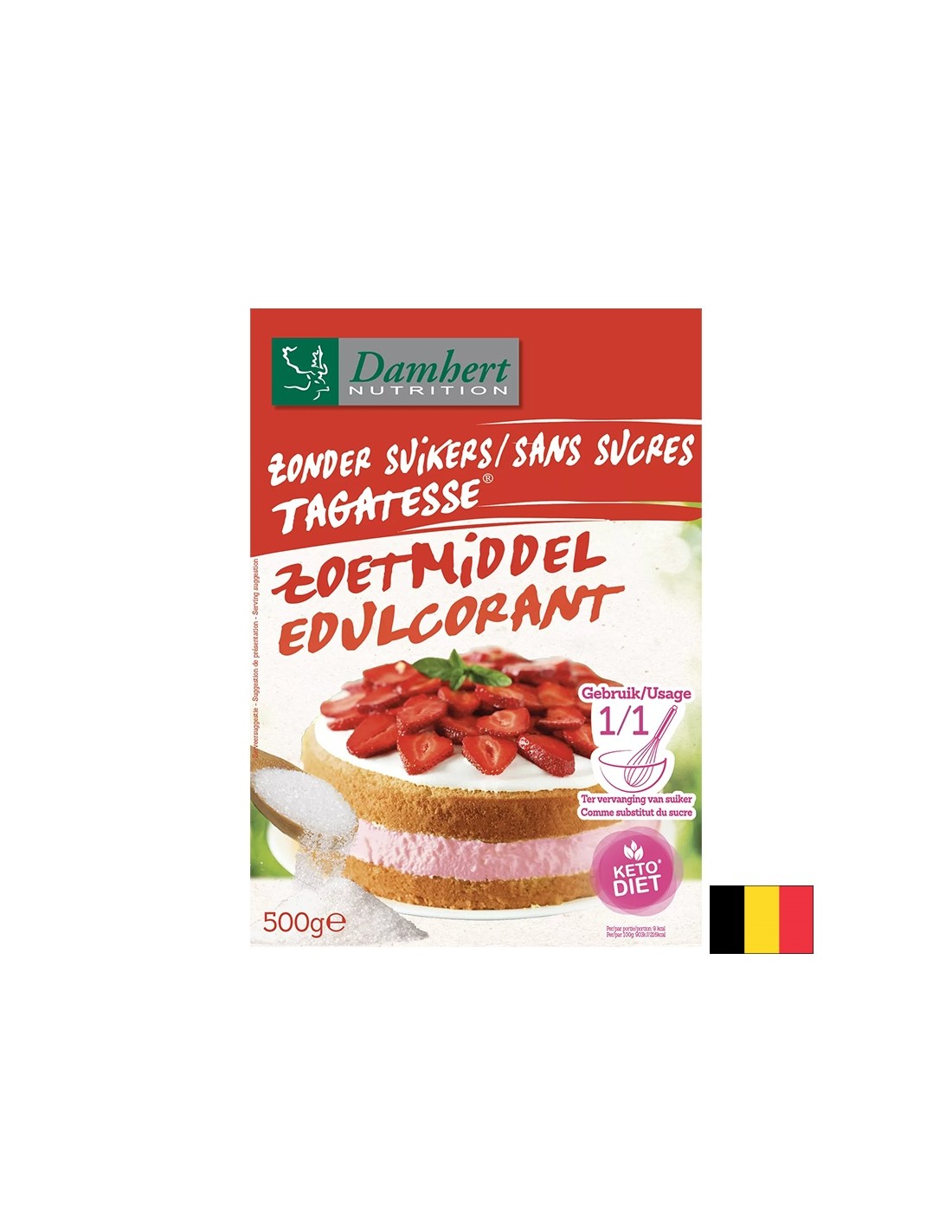 Сладкарски подсладител без изкуствена захар, 500 g - Feel You