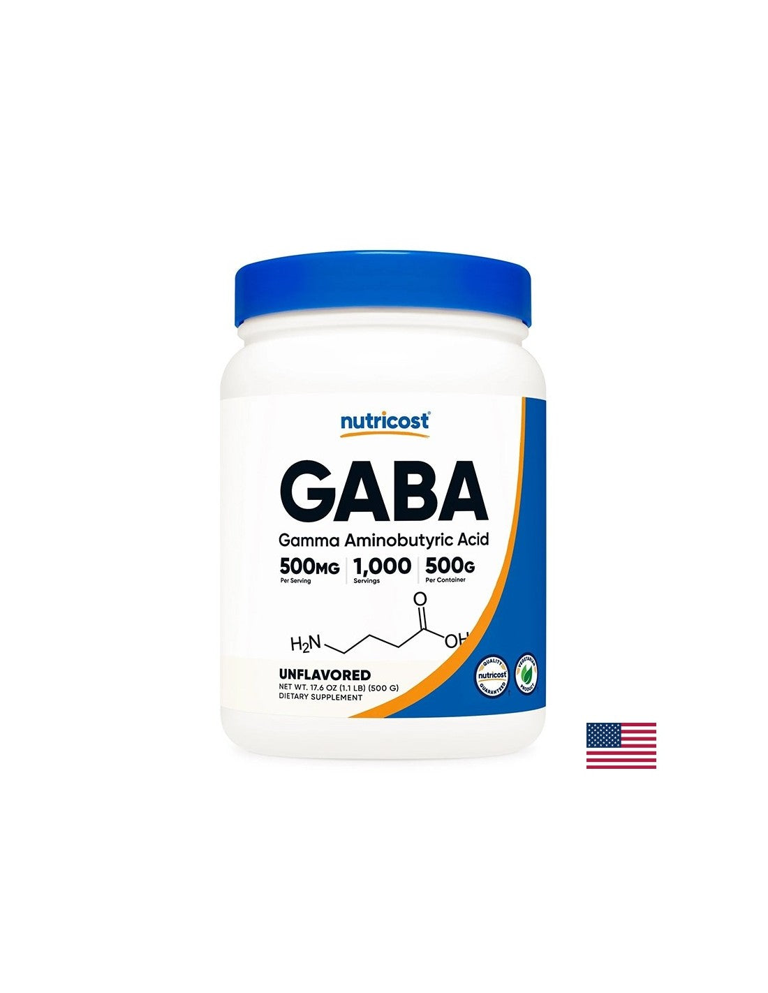 Стрес и добро настроение - ГАБА (гама-аминобутирова киселина), 500 g прах - Feel You