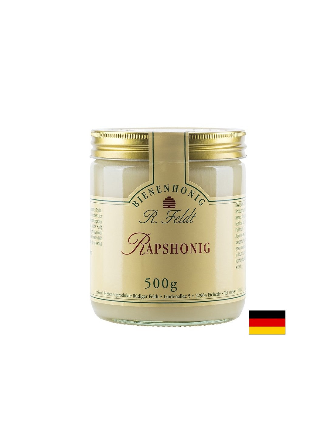 Пчелен мед от Рапица (Германия), 500 g - Feel You