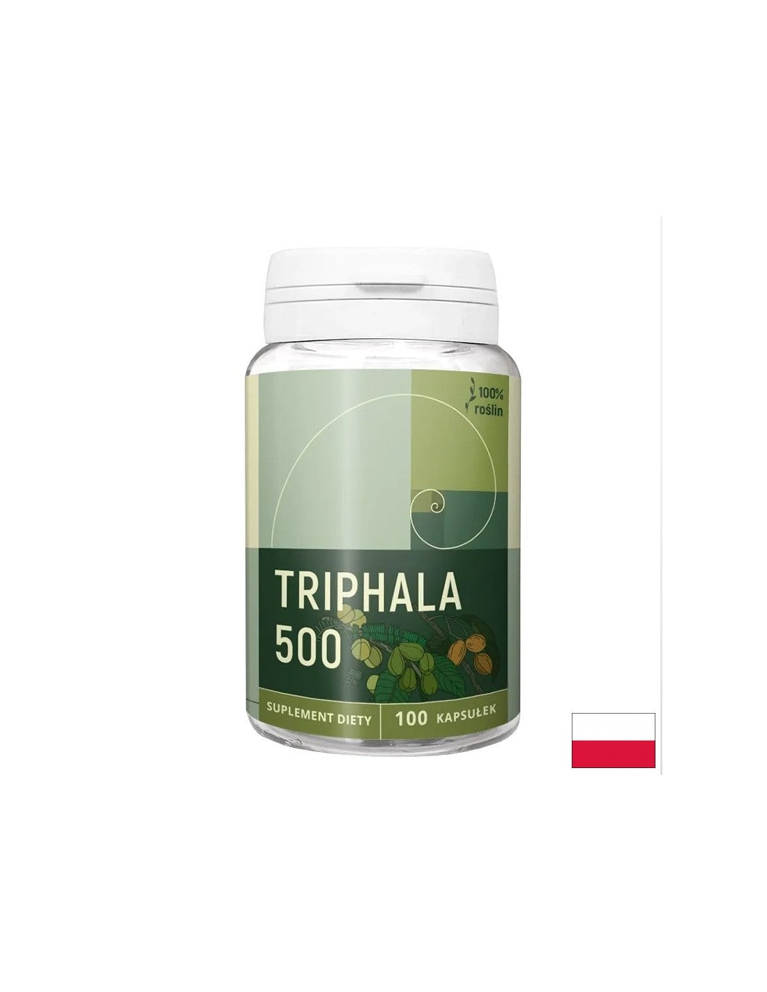 Добро храносмилане - Трифала (Трипхала), 500 mg х 100 капсули - Feel You